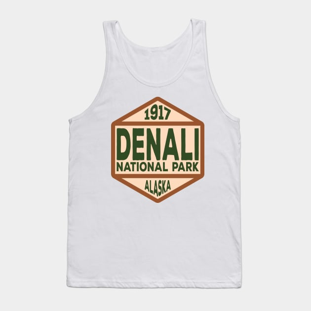 Denali National Park badge Tank Top by nylebuss